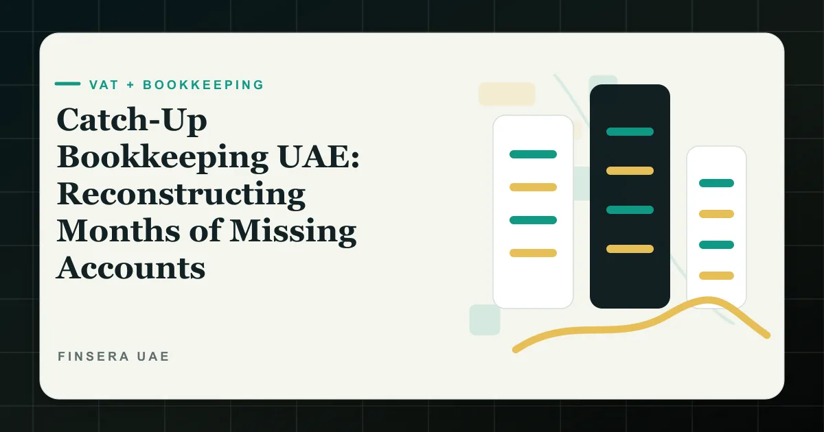 UAE bookkeeping recovery process with transaction and bank records
